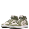 Women's Jordan 1 Mid SE Sea Glass/Oil Green (HF4079 003)