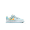 Little Kid's Nike Force 1 Low EasyOn Glacier Blue/Total Orange (HF4783 474)