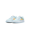 Little Kid's Nike Force 1 Low EasyOn Glacier Blue/Total Orange (HF4783 474)