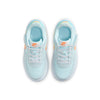 Little Kid's Nike Force 1 Low EasyOn Glacier Blue/Total Orange (HF4783 474)