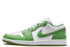 Men's Jordan 1 Low SE White/Chlorophyll-Lightening (HF4823 100)