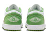 Men's Jordan 1 Low SE White/Chlorophyll-Lightening (HF4823 100)