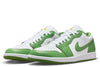 Men's Jordan 1 Low SE White/Chlorophyll-Lightening (HF4823 100)