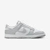 Men's Nike Dunk Low Retro White/Lt Smoke Grey-White (HF5441 105)