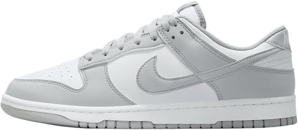 Men's Nike Dunk Low Retro White/Lt Smoke Grey-White (HF5441 105)