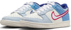 Big Kid's Nike Dunk Low Sail/White-Sail-LT Armory Blue (HF5742 111)