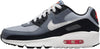 Big Kid's Nike Air Max 90 Wolf Grey/White-Cool Grey (HF6358 007)