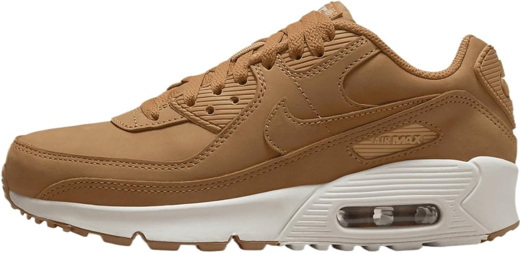 Big Kid's Nike Air Max 90 Flax/Flax-Sail (HF6358 200)