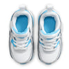 Toddler's Nike Air Max 90 Easyon White/Wolf Grey-Baltic Blue (HF6359 100)