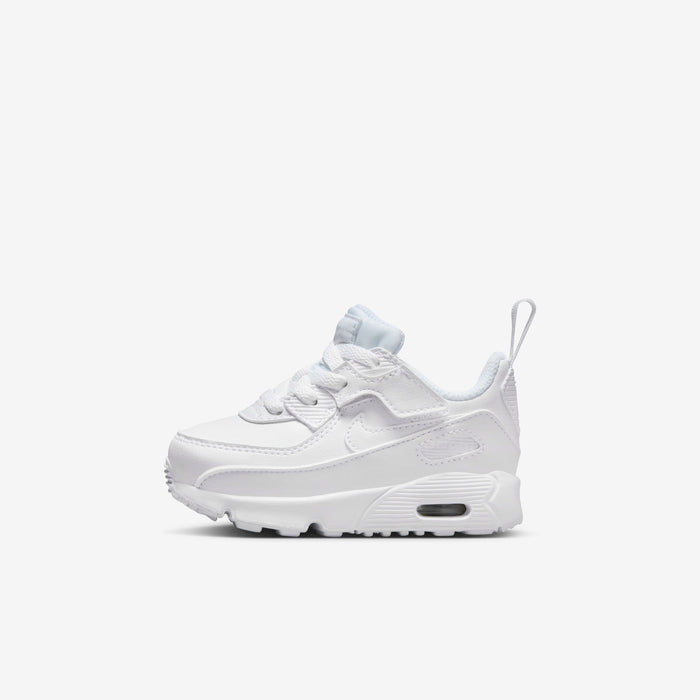 Toddler's Nike Air Max 90 Easyon White/White-Metallic Silver (HF6359 102)