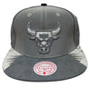 Mitchell & Ness Grey NBA Chicago Bulls Day 5 Snapback Hat - OSFA