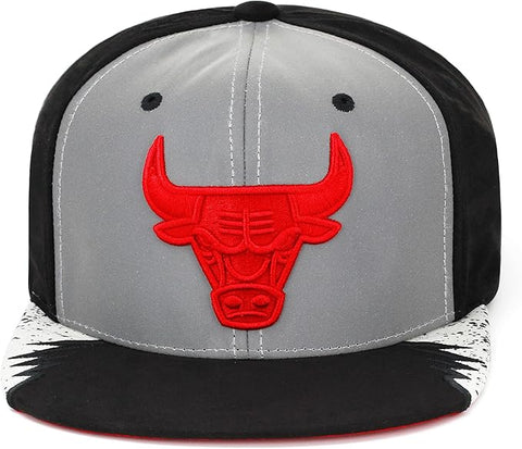 Mitchell & Ness Grey/Black NBA Chicago Bulls Day 5 Snapback - OSFA