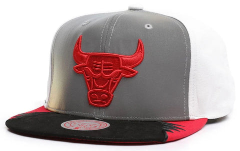 Mitchell & Ness Grey/White NBA Chicago Bulls Day 5 Snapback Hat - OSFA