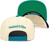 Mitchell & Ness Cream NBA Charlotte Hornets Draft Day 96 Snapback HWC - OSFA