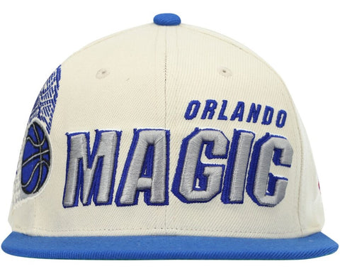 Mitchell & Ness Cream NBA Orlando Magic Draft Day 96 Snapback HWC - OSFA