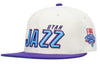 Mitchell & Ness Cream NBA Utah Jazz Draft Day 96 Snapback HWC - OSFA