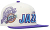 Mitchell & Ness Cream NBA Utah Jazz Draft Day 96 Snapback HWC - OSFA