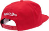 Mitchell & Ness Red NBA Atlanta Hawks Team Ground 2.0 Snapback - OSFA