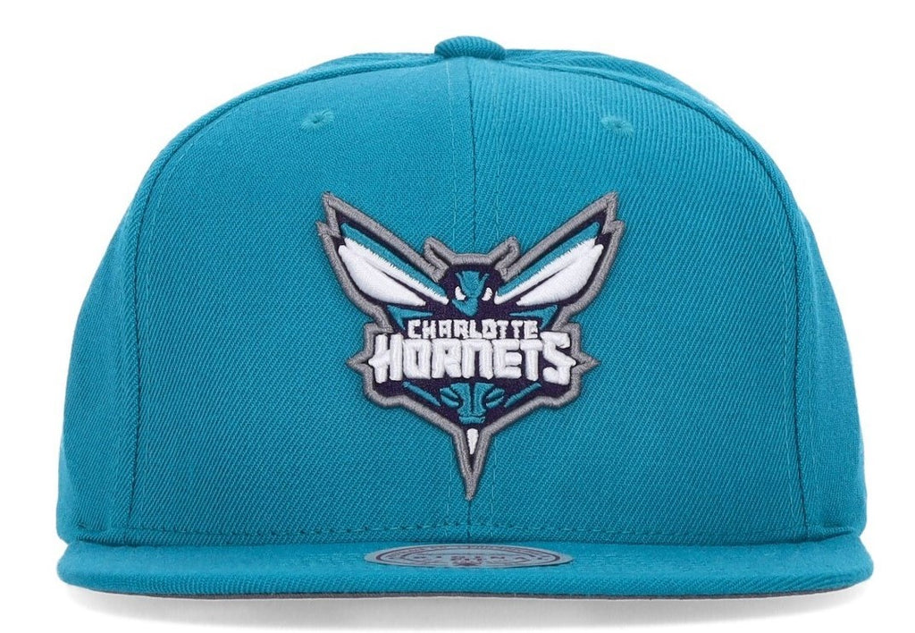 Mitchell & Ness Teal NBA Charlotte Hornets Team Ground 2.0 Snapback - OSFA