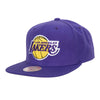 Mitchell & Ness Purple NBA Los Angeles Lakers Team Ground 2.0 Snapback - OSFA