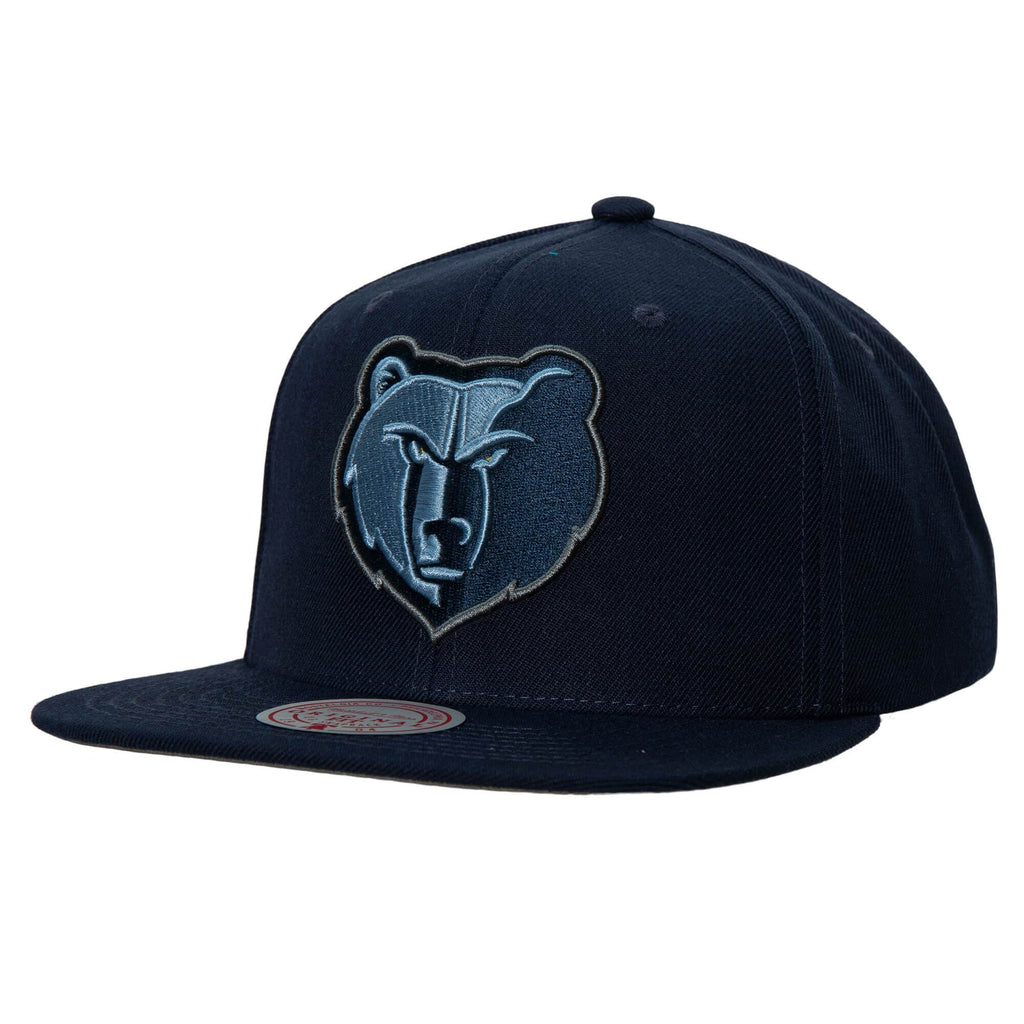 Mitchell & Ness Blue NBA Memphis Grizzlies Team Ground 2.0 Snapback - OSFA