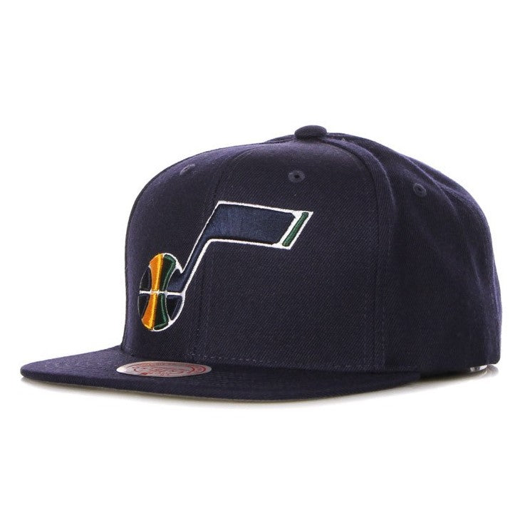 Mitchell & Ness Blue NBA Utah Jazz Team Ground 2.0 Snapback - OSFA