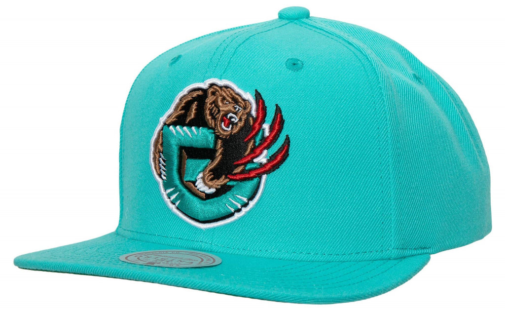 Mitchell & Ness Teal NBA Vancouver Grizzlies Team Ground 2.0 HWC Snapback - OSFA