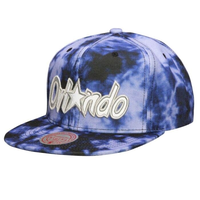 Mitchell & Ness Black/Blue NBA Orlando Magic In A Galaxy Snapback - OSFA