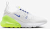 Big Kid's Nike Air Max 270 BG White/Astronomy Blue-Volt (HJ2937 100)