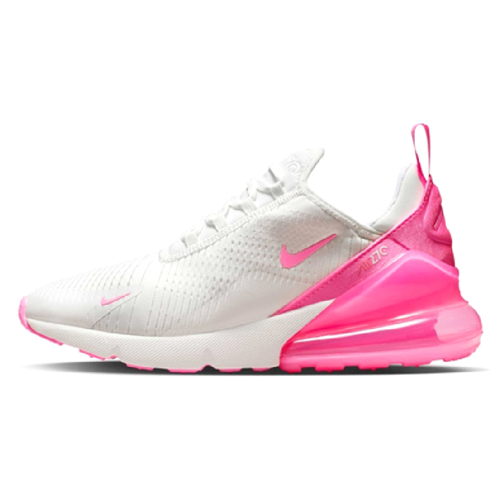 Women's Nike Air Max 270 Summit White/Pink Spell (HJ3222 104)