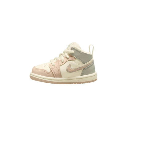 Toddler's Jordan 1 Mid SE Sail/Guava Ice-Sea Glass (HJ5939 100)