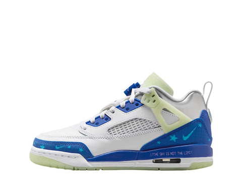 Big Kid's Jordan Spizike Low SS White/Hyper Royal-Volt Tint (HJ5979 100)