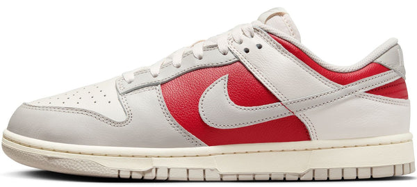 Men's Nike Dunk Low Retro Phantom/LT Iron-Gym Red (HJ9093 030)