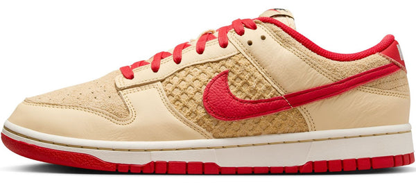 Men's Nike Dunk Low Retro SE Pale Vanilla/University Red (HJ9100 294)