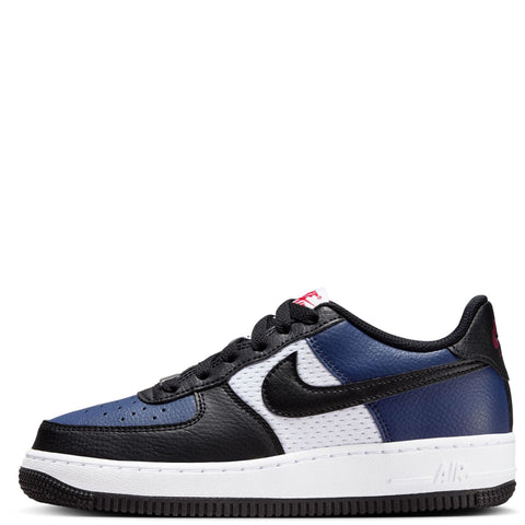 Big Kid's Nike Air Force 1 Midnight Navy/Black-White (HJ9201 400)