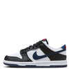 Big Kid's Nike Dunk Low GS Black/Midnight Navy-White (HJ9202 001)