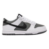 Big Kid's Nike Dunk Low White/Black-Smoke Grey (HJ9202 100)