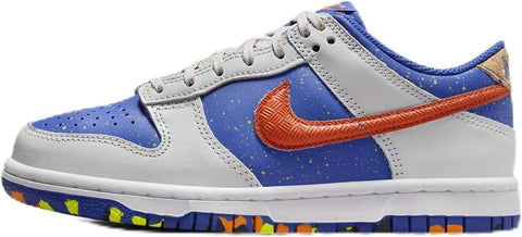 Big Kid's Nike Dunk Low Photon Dust/Total Orange (HJ9233 025)