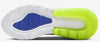 Big Kid's Nike Air Max 270 BG White/Astronomy Blue-Volt (HJ9237 100)