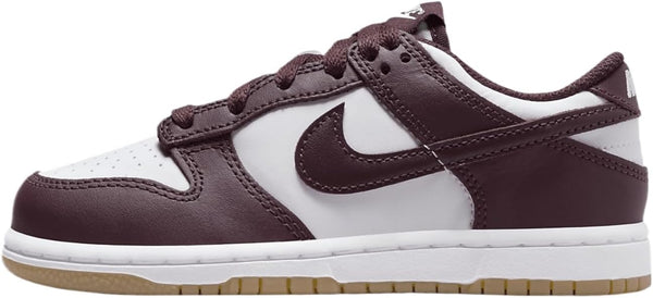 Little Kid's Nike Dunk Low BP White/Burgundy Crush (HJ9283 100)