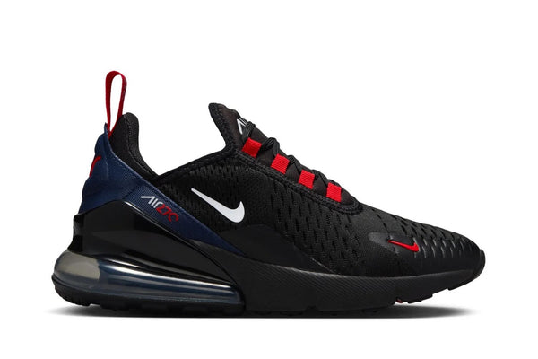 Big Kid's Nike Air Max 270 Black/White-Midnight Navy (HJ9565 001)