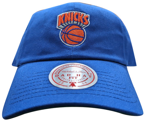 Mitchell & Ness Royal Blue NBA New York Knicks HWC Strapback - OS