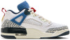 Men's Jordan Spizike Low White/Gym Red-Armory Navy (HM3712 164)