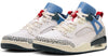 Men's Jordan Spizike Low White/Gym Red-Armory Navy (HM3712 164)