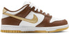 Big Kid's Nike Dunk Low White/Metallic Gold-White (HM3725 171)