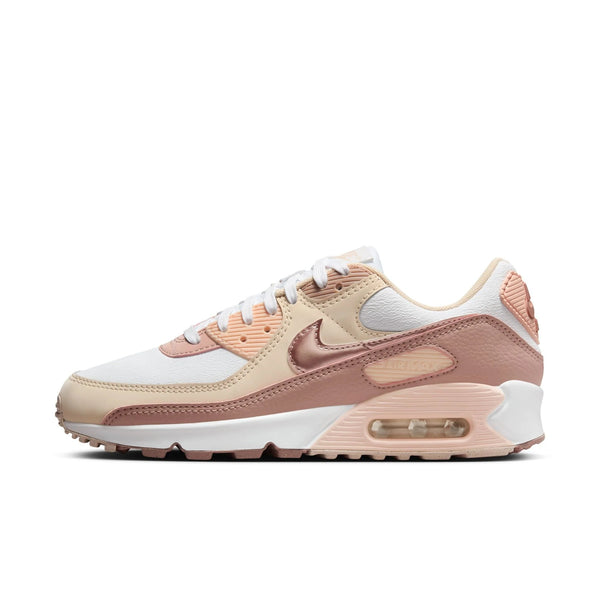 Women's Nike Air Max 90 NN PRM White/Particle Pink (HQ1783 100)