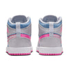 Big Kid's Jordan 1 Mid SE Cobalt Bliss/Pink Glow-White (HQ1998 400)