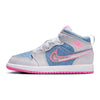 Big Kid's Jordan 1 Mid SE Cobalt Bliss/Pink Glow-White (HQ1998 400)