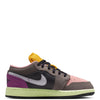 Big Kid's Jordan 1 Low SE Oil Grey/White-Cave Stone (HQ2021 005)