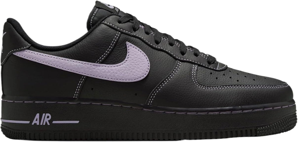 Men's Nike Air Force 1 '07 LV8 Black/Hydrangeas (HQ2037 001)